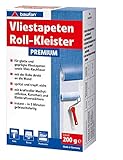 Baufan Vliestapeten Roll Kleister - 200g I Vliestapetenkleister für glatte & geprägte Vliestapeten & Vlies-Rauhfaser I Instant Tapetenkleber