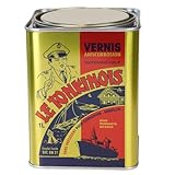 Le Tonkinois VERNIS bewährter Naturöl-Lack für den Innen und Aussenbereich, schichtbildend und sehr glänzend (1 Liter)
