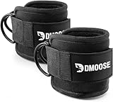 DMoose Fußschlaufen Kabelzug - kickbacks fußschlaufe - Fußmanschetten Kabelzug, Kabelzug Fußschlaufen für Fitness Training - Ankle Straps Fußschlaufen Fitness Accessories für Frauen und Männer