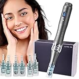Ultima M8 Microneedling Pen Professional Kit – Authentischer multifunktionaler kabelloser Derma-Schönheitsstift – vertrauenswürdiges Hautpflege-Werkzeug-Set für schnelle Ergebnisse – 0,25 mm, 16 Pins