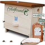 Erdenfreund® Hummelhaus mit Wachsmottenklappe und...