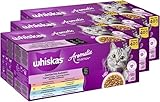WHISKAS® Portionsbeutel Multipack Aromatic Selection Gemischte Auswahl 3 x 40 x 85g