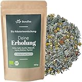 BIO Deine Erholung 100g - Kräutertee mit Salbei, Kamille, Baldrian, Ingwer, Loser Naturbelassener Tee zur Erholung am Abend