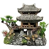 SLOCME Klassische Dekoration für Aquarien, Kunstharz, realistische Details, umweltfreundlich, Aquarium-Zubehör