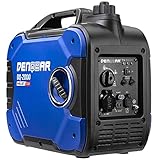 DENQBAR Inverter Stromgenerator DQ-2000 2000W Benzin Stromerzeuger mit 230V, USB Fast-Load, Superleise, 4-Takt Motor, tragbar - Für Camping, Outdoor, Baustelle, Reise, Wohnmobil und Notstromaggregat