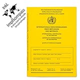 Weidebach Impfpass Standard, Version 2021 mit Extraseite...