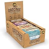 All Stars Oatcake Hafer-Riegel Mix-Box I 12 Energy-Riegel je 80g I Protein-Bar mit Haferflocken & hochwertigen Kohlenhydraten I süßer Müsli-Riegel super sättigend