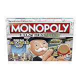 Monopoly F2674100 Falsches Spiel, Brettspiel für Familien und Kinder ab 8 Jahren, für 2-6 Spieler, Mehrfarbig, Einheitsgröße