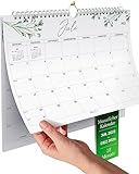 Wandkalender 2024 - Kalender 2024 im A4 Querformat - Familienplaner 2024 - Großer Monatskalender 2023 2024 - Familienkalender 2024 mit Jahreskalender Planung - Paarkalender 2023 2024