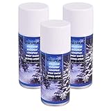 3 tlg. Set Schneespray zum Dekorieren 3 x 150 ml - Dekospray - Dekoschnee - Kunstschnee (Schnee 150 ml)