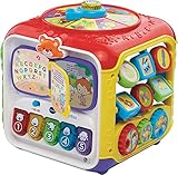 VTech Baby Entdeckerwürfel – Interaktiver Spielwürfel mit Musik, Formen und beweglichen Elementen – Für Kinder von 12-36 Monaten