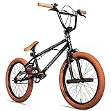 Bergsteiger Halifax 20 Zoll BMX, Fatbike, 360° Rotor-System, Freestyle, 2 Stahl Pegs, Kettenschutz, Freilauf