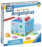 Ravensburger ministeps 4174 Mein erstes Angelspiel, Erstes Geschicklichkeitsspiel mit weicher Stoff-Angel, Spielzeug ab 2 Jahre