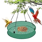 Vogelfutterhaus | Robustes Vogel Futtertablett Für Draußen | Wetterfeste Gartendeko, Auslaufsicheres Futtergerät Für Meisen Spatzen Stieglitze Finken