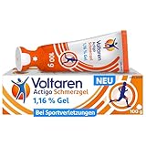Voltaren Actigo Schmerzgel mit 1% Diclofenac bei Schmerzen durch Sportverletzungen, 100g