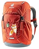 deuter Unisex Kinder Waldfuchs 14L Kinderrucksack (1er Pack), Orange (Lava-paprika)