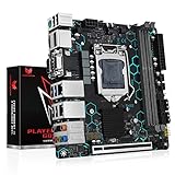 SHANGZHAOYUAN H97 Strong LGA 1150 Mainboard für Intel Core i7/i5/i3/E3 Prozessor der 4. Generation (Mini ITX, DDR3, PCIe 3.0, NVME M.2, SATA 6Gb/s, VGA/DVI/HDMI-kompatibel, WiFi M.2, Dual-LAN)