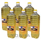 6er Pack 100% Erdnuss-Öl [6x 1000ml] Erdnussöl ~ Peanut Oil ~ Wok Öl