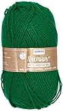 Glorex 5 1001 08 - Premium Wolle aus 100 % Acryl, leicht zu verarbeiten, vielseitig einsetzbar, wärmend, weich, nicht kratzend, 50 g, ca. 140 m, grün