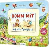 Meine Schiebebahn-Pappe: Komm mit auf den Spielplatz: Pappebuch mit tollen Schiebe-Elementen