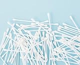 Wattestäbchen Ohrenstäbchen |Watteköpfe aus 100% Baumwolle|ohne Plastik |100% biologisch abbaubar |mit Papierschaft|100% biologisch abbaubar |Nachfüllpackung (100 Stück)