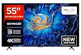 TCL 55C61KS 55 Zoll QD-Mini LED TV, 4K UHD, Smart Google Fernseher mit Dolby Atmos, Onkyo 2. 1 Soune System, Game Master