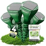 HEIMWERT Maulwurf Vertreiber Wühlmausschreck - SCHNELLE...