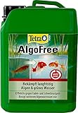 Tetra Pond AlgoFree Schwebealgen- und Fadenalgenvernichter, bekämpft langfristig grünes Wasser im Gartenteich, 3 L