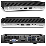 HP 18cm Silent Mini-PC Business Office Multimedia Computer mit 3 Jahren Garantie! | Intel Pentium 4400T 2x2.90GHz| 16GB DDR4 | 512GB SSD | USB3 | Windows 11 Prof. 64-Bit - 7408