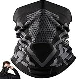 1pcs Schlauchschal, Atmungsaktive Skimaske, Unisex Winter Sturmhaube halbe Ausführung, Atmungsaktive Sturmmaske, für Motorrad, Fahrrad & Outdoor Laufen– Wärmende Halsbedeckung,für Ski,Helm & Sturm.