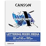 Canson Graduate Papierblock, Weiß