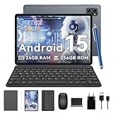 TABWEE Android 15 Tablet mit Tastatur - 24GB RAM+256GB ROM...