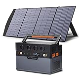 ALLPOWERS 1092Wh Tragbares Powerstation, 4* 230V/1500W...