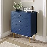 Bloikiues Schubladenkommode Kommode mit 3 Schubladen,Sideboard Highboard für Schlafzimmer & alle Wohnräume