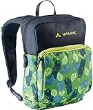 VAUDE Kinderrucksack Minnie für Jungen & Mädchen, komfortabler Wanderrucksack Kinder 5 L in Grün/Blau, Wetterfester Kindergartenrucksack mit viel Stauraum & reflektierende Elemente