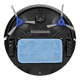 ZJchao Roboter -Vakuum und MOP, 2500pa Supersaug Roboter Vakuum App Fernbedienung und MOP Combo Smart Sweeper Haushalt (EU-Stecker)