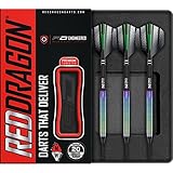 RED DRAGON Razor Edge Spectron 20 Gramm Softip Dartpfeile Tungsten Profi Steel Darts mit Flights und Schäfte