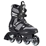 K2 Skates Herren Inline Skates F.I.T. 80 PRO, Black - Grey, 30D0771.1.1.105