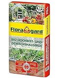 Floragard Bio Hochbeet- und Gewächshauserde, 70 liters,...