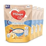 Milupa Milchbrei Vollkorn Früchte – Babybrei ohne Palmöl...