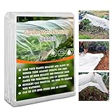 Gemüseschutznetz 2x5m insektenschutznetz Garten Feinmaschig, Pflanzennetz Netze Gartennetze, Gemüseschutznetz Pflanzenschutznetz, SchädlingsschutzNetz für Pflanzen Gemüse Obst Blumen Gewächshaus
