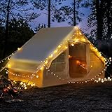 300x200x210cm Aufblasbares Gampingzelt für 2-4 Personen, 6.3㎡ Großes Outdoor Zelt Mit Luftpumpe & Mesh Fenster, 420D Oxford Wasserdicht 3000mm & UV50+ Für 4 Jahreszeiten, 5 Min Schneller Aufbau