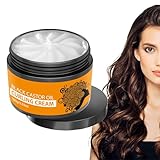 Feuchtigkeitsspendende Stylingcreme für lockiges Haar, 100 g, feuchtigkeitsspendende Formel mit starkem Halt, ideal zum Definieren und Glätten von