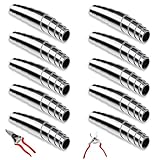 10 Stück Feder Für Gartenschere, 6 cm Ersatzfeder für Gartenschere, Gartenscherenfedern, Spiral Gartenschere Federn, Edelstahl Astschere Ersatzfedern, Passend für die Meisten Spiralscheren
