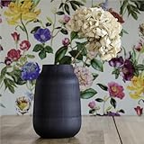 TADESSI vorgeleimte Vliestapete Design Tapete M1–No.12046 Bunt Weiß Gelb Grün Blau – Tapete Blumentapete Wohnzimmer Schlafzimmer Küche
