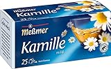 Meßmer Kamille | 25 Teebeutel | Vegan | Glutenfrei |...