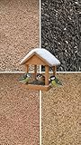 Vogelfutter 4 Sorten 25kg Sonnenblumenkerne Hafer Gerste Weizen Jahresfutter Wildvögel Streufutter Kraftfutter Naturfutter Singvögel Winterfutter