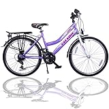 Talson 24 Zoll Kinderfahrrad 21-Gang Shimano...