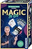 Kosmos 658236 Magic to go, Zauberkasten für Kinder ab 8 Jahren, 15 Coole Tricks Lernen mit Profi-Zauberer Mellow und praktischen Video-Anleitungen, Zaubertricks für Einsteiger