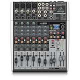 Behringer XENYX X1204USB Premium 12-Input 2/2-Bus Mixer mit...